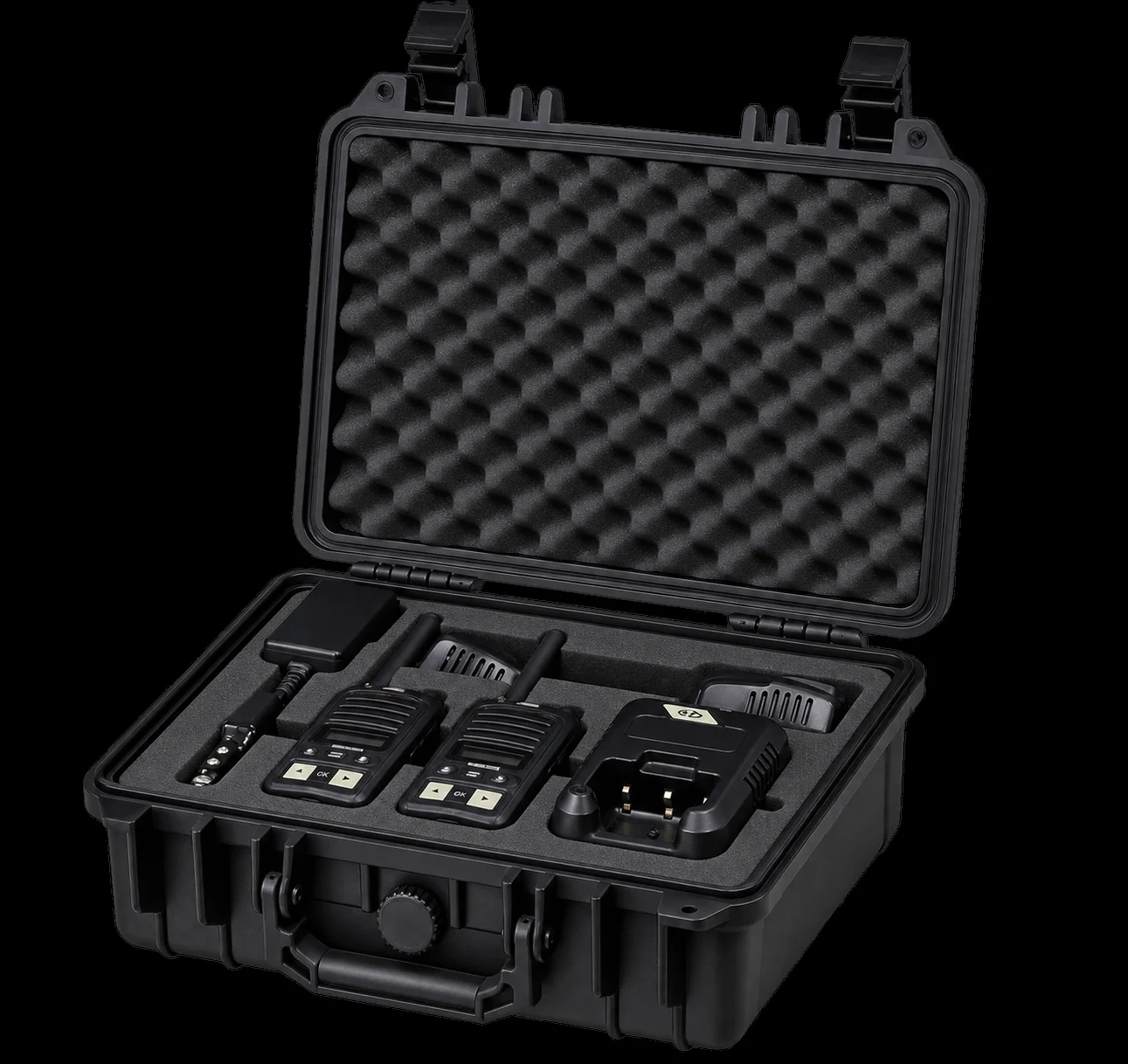 Kavrel protective case with engineered equipment insert